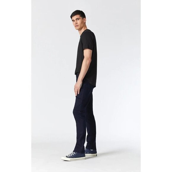 Mavi Jeans men's athletic denim "Marcus" ink blue Slim straight leg